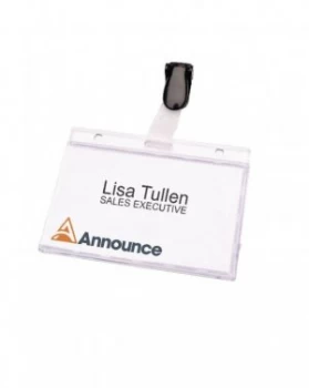 Announce Security Pass Holder 60x90mm (Pack of 25) PV00925