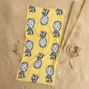 Tupi Pineapple Beach Towel 90x180
