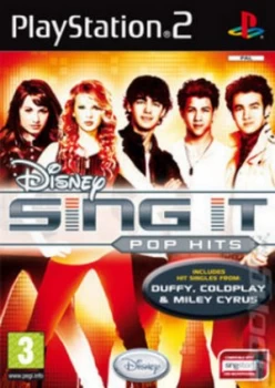 Disney Sing It Pop Hits PS2 Game