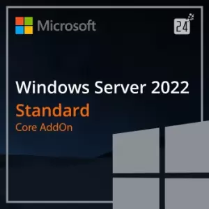 Microsoft Windows Server 2022 Standard Core AddOn 16 Cores