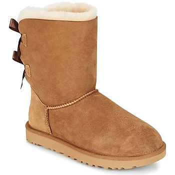 UGG BAILEY BOW II womens Mid Boots in Beige,4,5,6,7