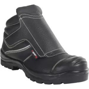 PB94C Mens Black Welders Safety Boots - Size 6