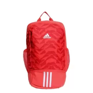 adidas Football Backpack Kids - Bright Red / Better Scarlet