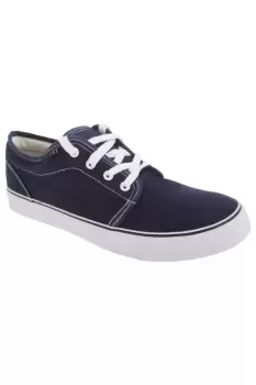 4 Eye Padded Canvas Deck Shoes