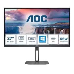 AOC Q27V5N 27" Monitor - 2560 x 1440, 4ms, Speakers, HDMI