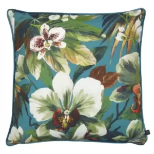 Moorea Floral Cushion Pacific, Pacific / 55 x 55cm / Polyester Filled
