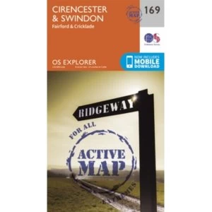Cirencester and Swindon, Fairford and Cricklade by Ordnance Survey (Sheet map, Active map, folded, 2015)