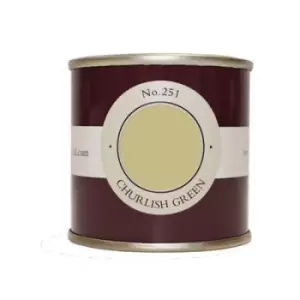 Farrow & Ball Estate Churlish Green No. 251 Emulsion Paint, 100ml Tester Pot