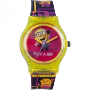 Childrens Character Despicable Me 3 80s Style Watch