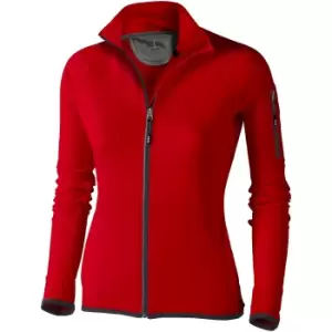 Elevate Womens/Ladies Mani Power Fleece (XL) (Red)