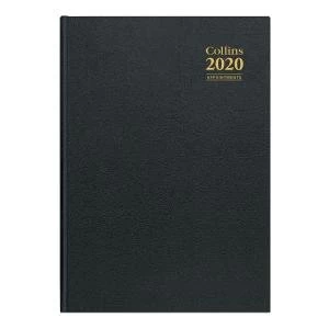 Collins 2020 Desk Diary Week to View Sewn Binding A4 297x210mm