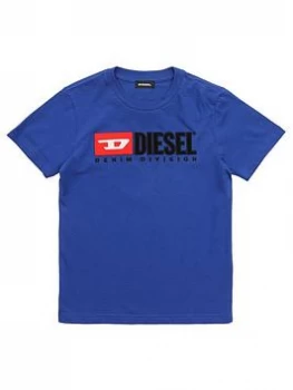 Diesel Boys Short Sleeve Logo T-Shirt