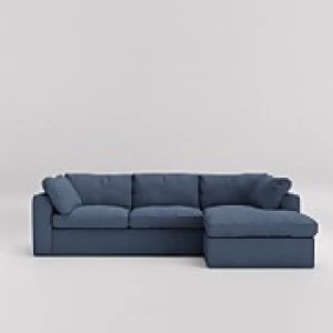 Swoon Seattle Smart Wool Corner Sofa - Right Hand Side - Corner Sofa - Indigo