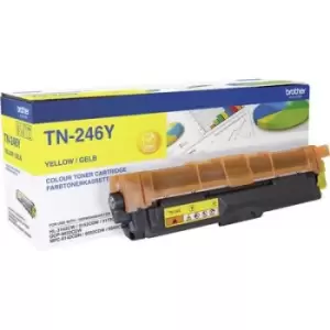 Brother Toner cartridge TN-246Y TN246Y Original Yellow 2200 Sides