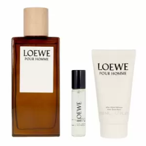 Loewe Pour Homme Gift Set 100ml Eau de Toilette + 10ml Eau de Toilette + 50ml Aftershave Balm