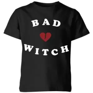 Bad Witch Kids T-Shirt - Black - 5-6 Years