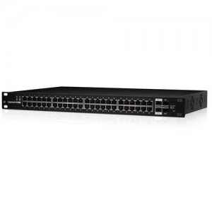 Ubiquiti Networks ES-48-750W network switch Managed L2/L3 Gigabit Ethernet (10/100/1000) Black 1U Power over Ethernet (PoE)