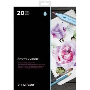 Spectrum Noir 9" x 12" Premium Watercolour Paper Pad