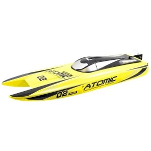 Volantex Racent Atomic 70Cm Brushless Racing Boat Rtr (Yellow)