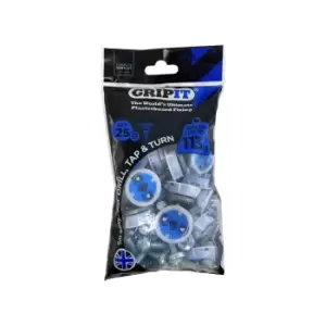 25mm Plasterboard Fixing - 25 Pack (Blue)