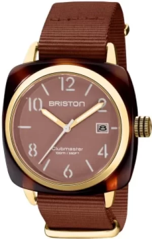 Briston Watch Clubmaster Classic 3 Hands Chocolate