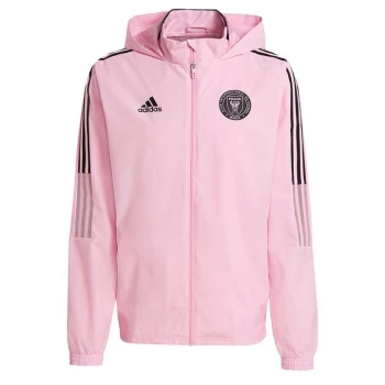 adidas Inter Miami All Weather Jacket Mens - Pink