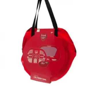 Arsenal FC 2 in 1 Pop Up Football Goal (One Size) (Red/White)