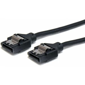 StarTech 12" Latching Round SATA Cable