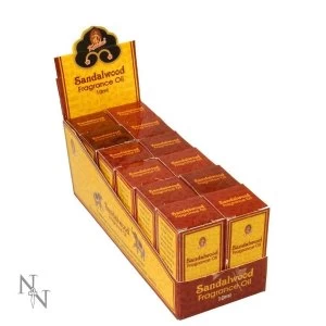 Sandalwood Pack Of 12 Fragrance Oil 10ml