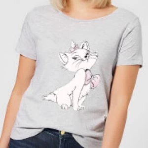 Disney Aristocats Marie Womens T-Shirt - Grey - L