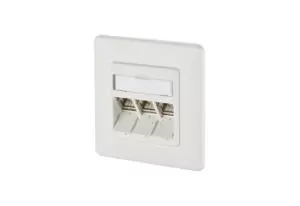 METZ CONNECT 1309131002-E socket-outlet RJ-45 White