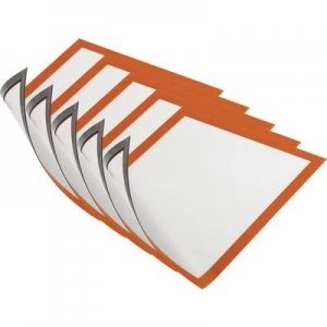 Durable 486909 DURAFRAME MAGNETIC A4 - 4869 Magnetic frame A4 Orange (W x H) 238mm x 324mm 5 pcs