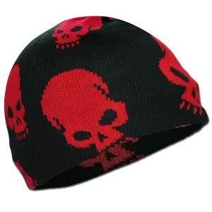 Beanie Red Skull