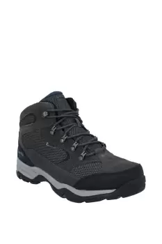 Hi Tec Storm Wide Boots Male Charcoal/Grey/Majolica Blue UK Size 9