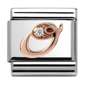 Nomination CLASSIC Rose Gold Letter O Charm 430310/15