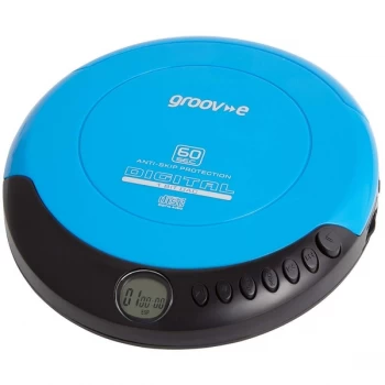 Groov-e Portable CD-Player - Blue