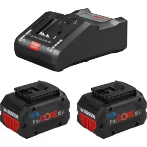 Bosch Genuine PRO ProCORE 18v Cordless Li-ion Battery 8ah and Charger Kit 8ah