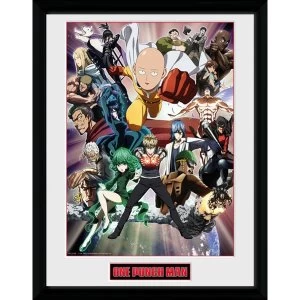 One Punch Man Key Art Collector Print