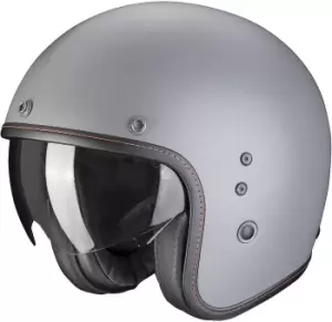 Scorpion Belfast Evo Solid Jet Helmet, grey, Size L, grey, Size L