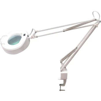 Oxford - Illuminated Bench Magnifier - Adjustable Arm Type