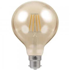 Crompton LED Globe G95 BC B22 Filament Antique 5W Dimmable - Extra Warm White