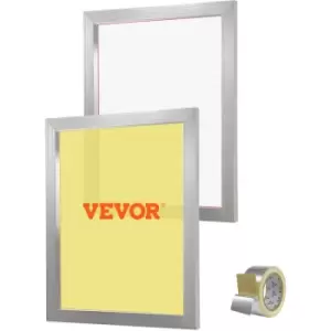 VEVOR Screen Printing Kit, 2 Pieces Aluminum Silk Screen Printing Frames, 20x24inch Silk Screen Printing Frame with 160 Count Mesh, High Tension