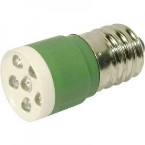 LED bulb E14 Green 24 Vdc 24 V AC 3150 mcd CML