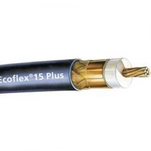 Coax Outside diameter 14.60 mm Ecoflex15 Plus 50 90 dB Black SSB 6043 Sold by the metre