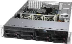 Supermicro CSE-825BTQC-R1K23LPB computer case Rack Black 1200 W
