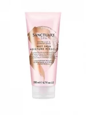 Sanctuary Spa Sanctuary Spa White Lily and Damask Rose Wet Skin Moisture Miracle, 200ml Pink, Women