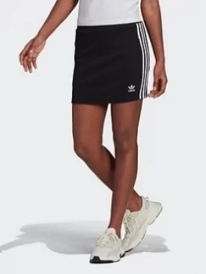 adidas Originals Adicolor Classics Skirt, Black, Size 16, Women