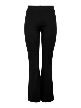 ONLY Flared Trousers Women Black