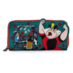 Disney by Loungefly Wallet Villains Scene Series Queen of Hearts