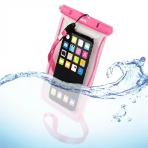 Hama "Playa" Outdoor Bag for Smartphones, Size XXL, pink